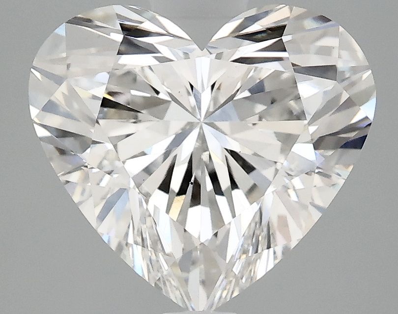 3.09 carat f VS1 EX Cut IGI heart diamond
