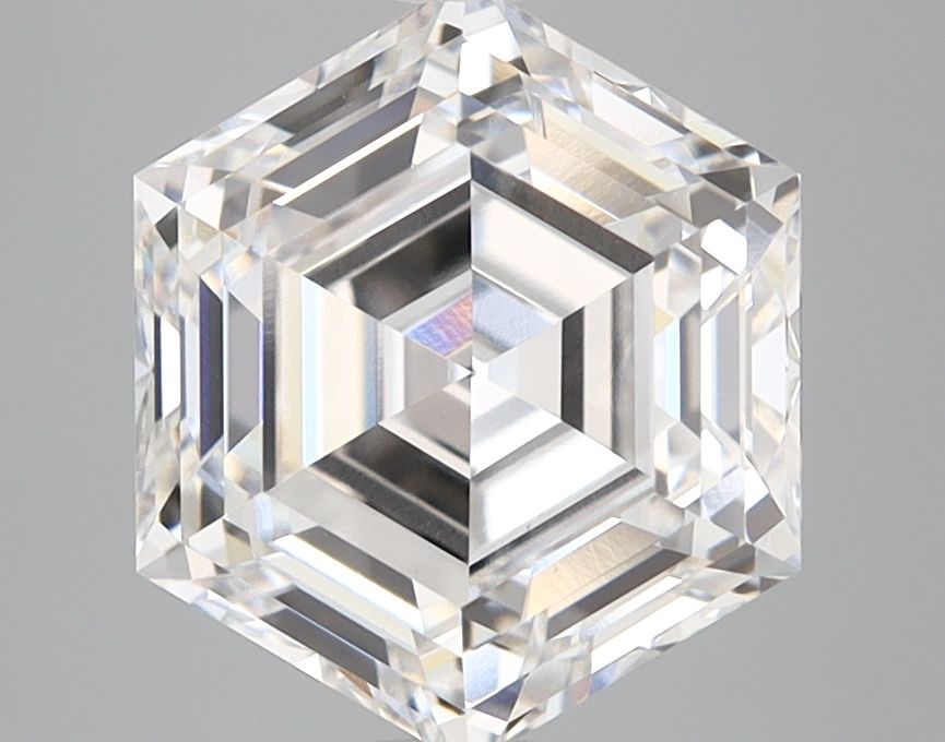 3.08 ct lab-grown Hexagonal Diamond