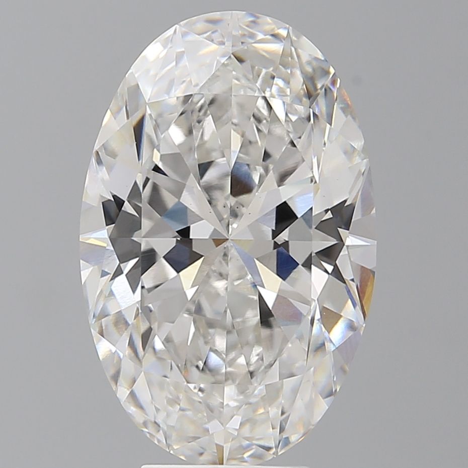 7.01 ct. oval Lab Grown Diamond front image