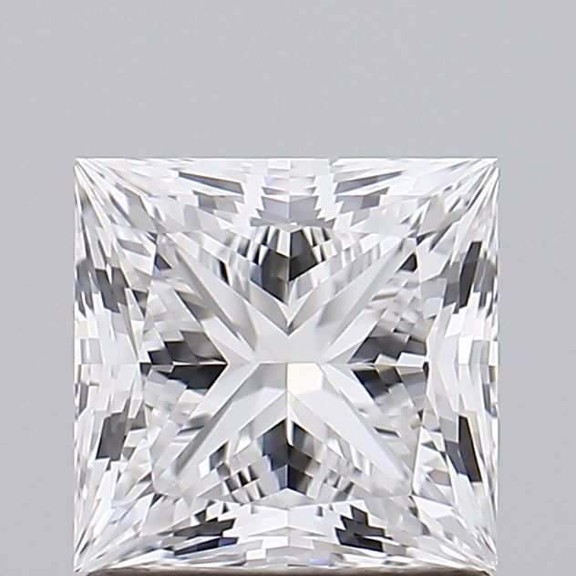 1.45 ct. princess Lab Grown Diamond front image