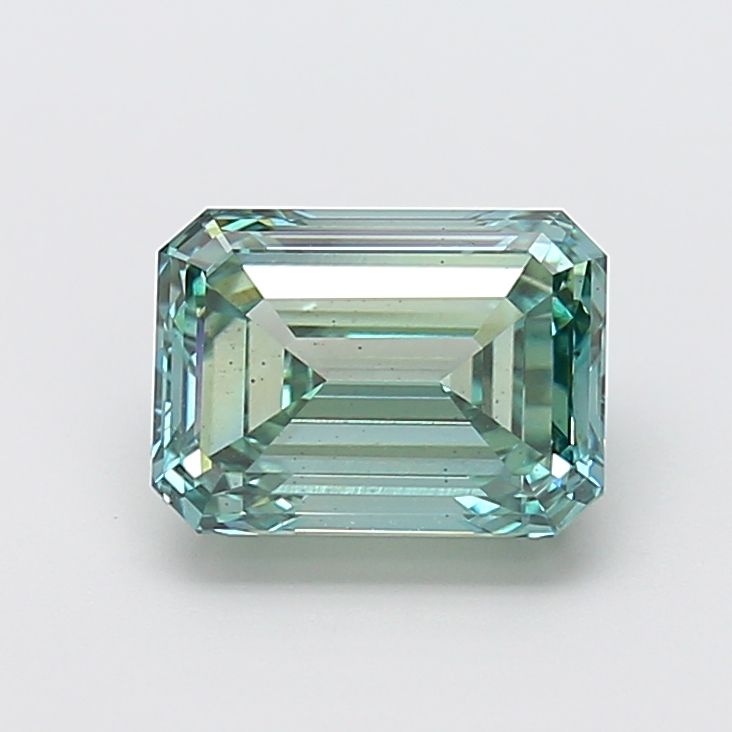 3.02 ct. emerald Lab Grown Diamond front image