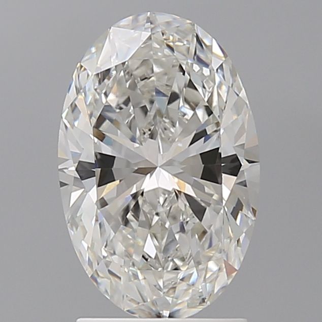 2.09 ct. oval Lab Grown Diamond front image