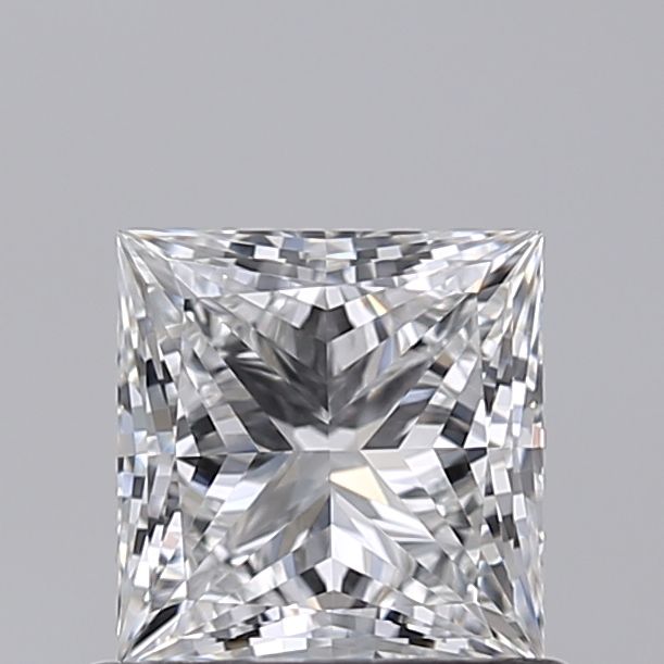 0.73 ct. princess Lab Grown Diamond front image