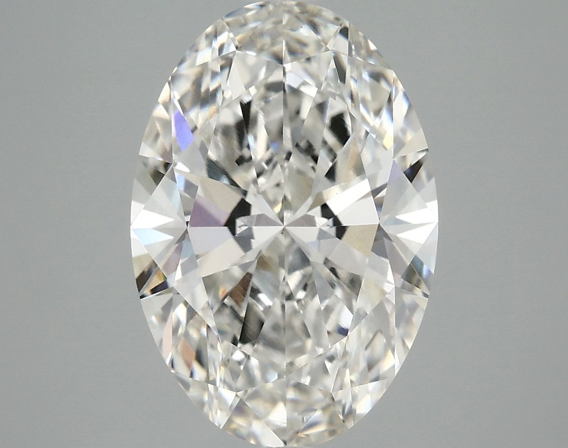 4.09 ct. oval Lab Grown Diamond front image