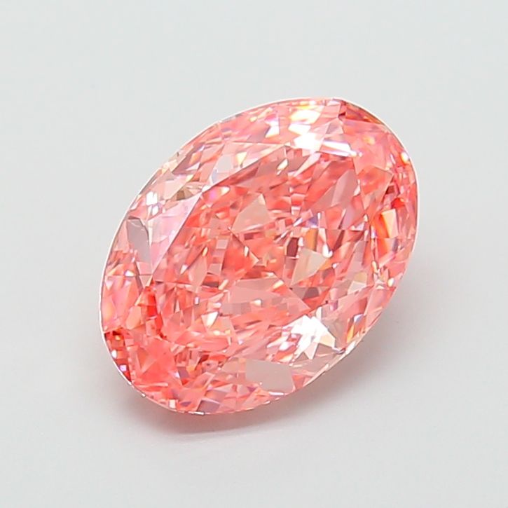 5.01 ct. oval Lab Grown Diamond front image