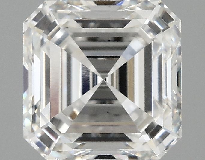 2.1 carat f VS2 EX Cut IGI asscher diamond