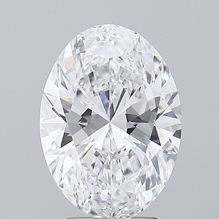 3.22 ct. oval Lab Grown Diamond front image
