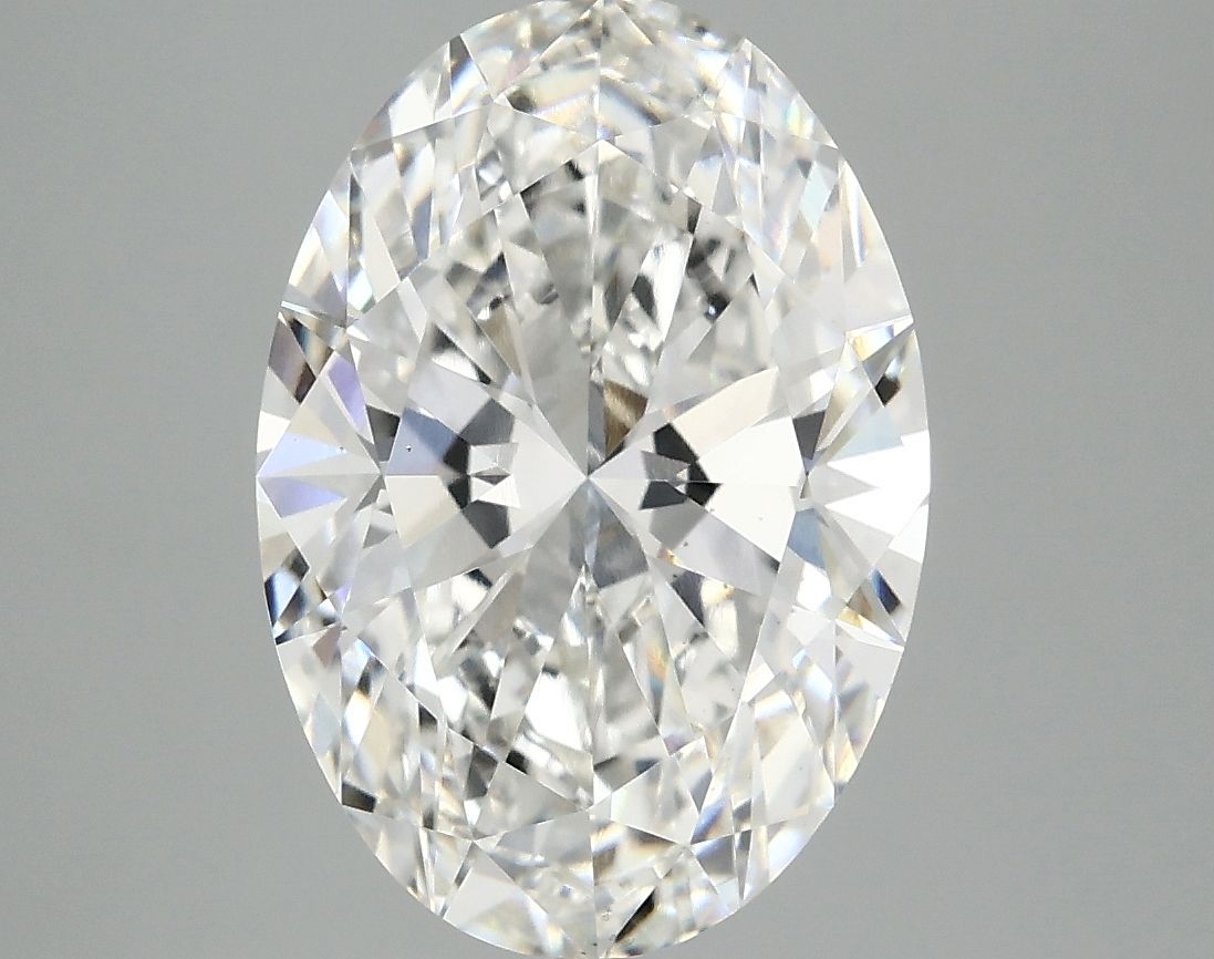 4.08 ct. oval Lab Grown Diamond front image