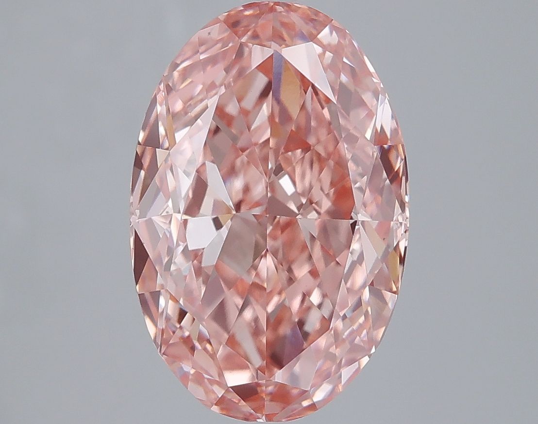 5.01 ct. oval Lab Grown Diamond front image