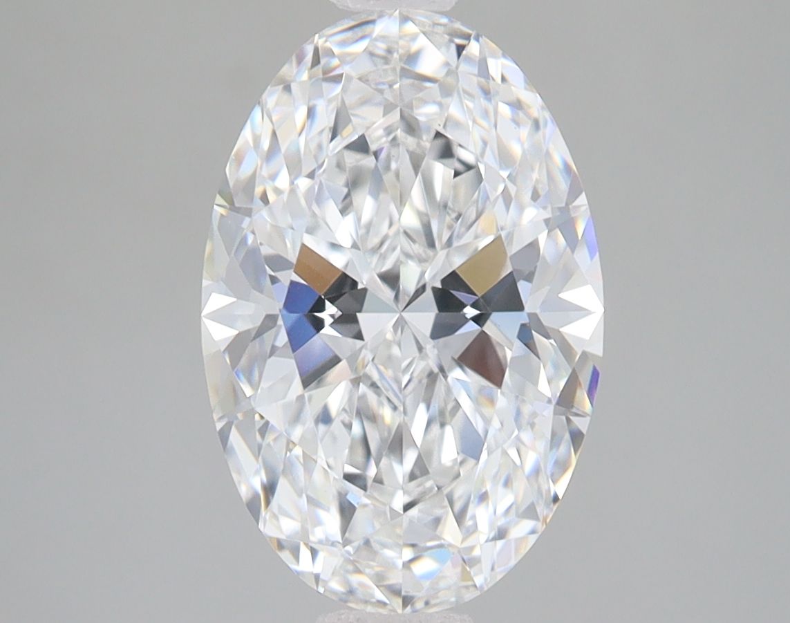 3.02 ct. oval Lab Grown Diamond front image