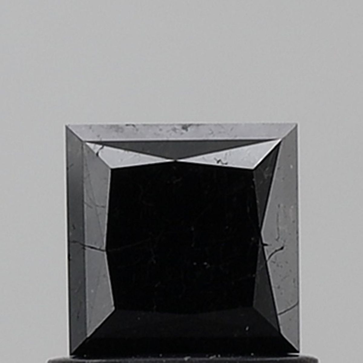 0.9 Carat Princess Diamond Fancy Black VVS2