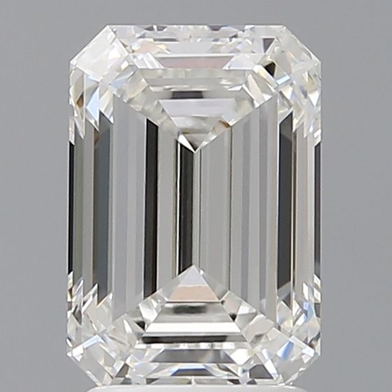 2.56 ct. emerald Lab Grown Diamond front image
