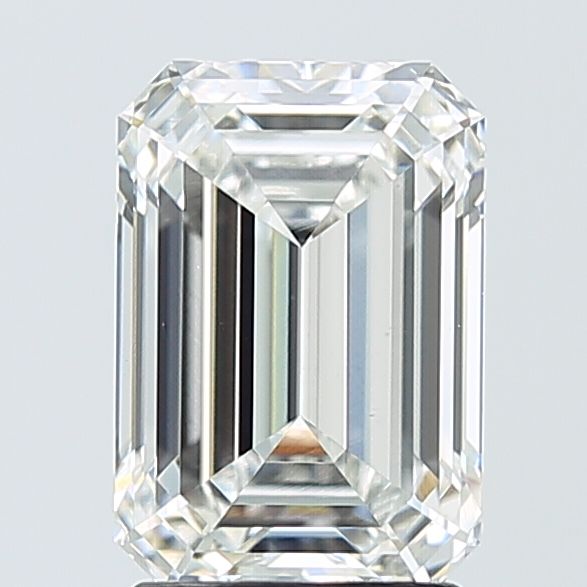 2.59 ct. emerald Lab Grown Diamond front image