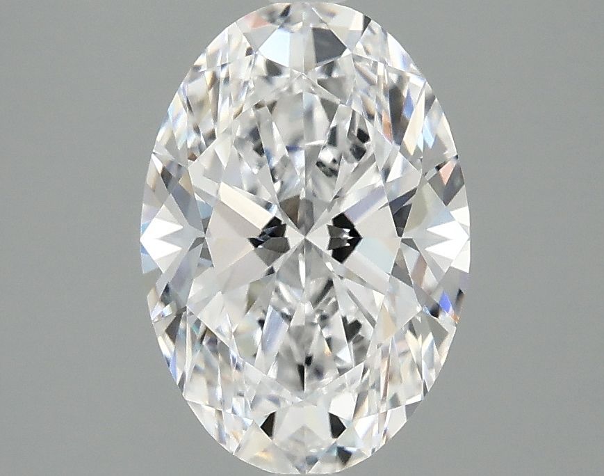 2.10 ct. oval Lab Grown Diamond front image