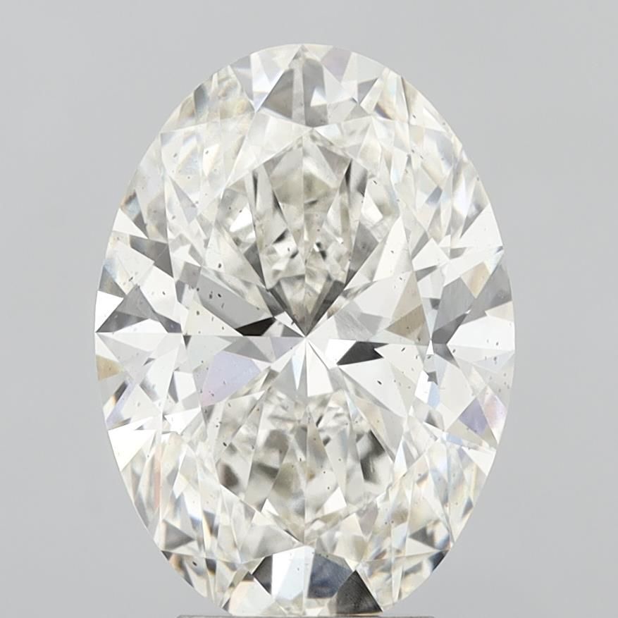 5.02 ct. oval Lab Grown Diamond front image