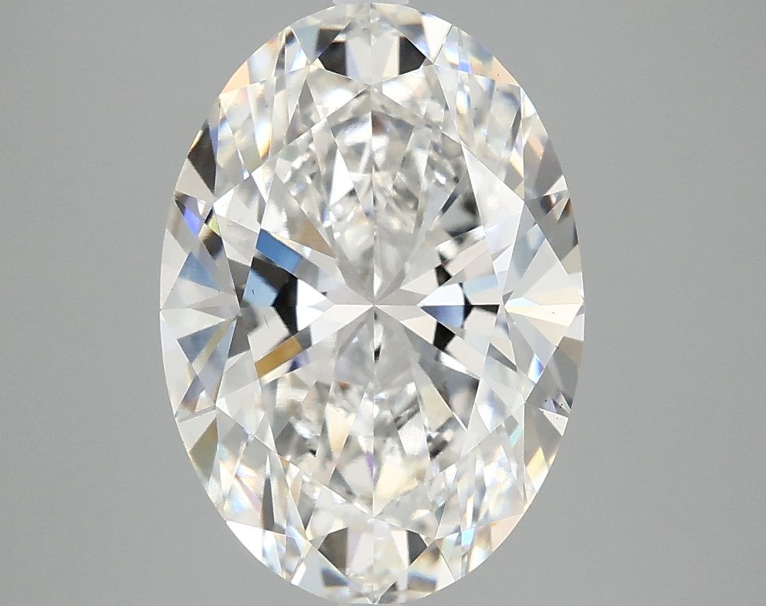 4.05 ct. oval Lab Grown Diamond front image