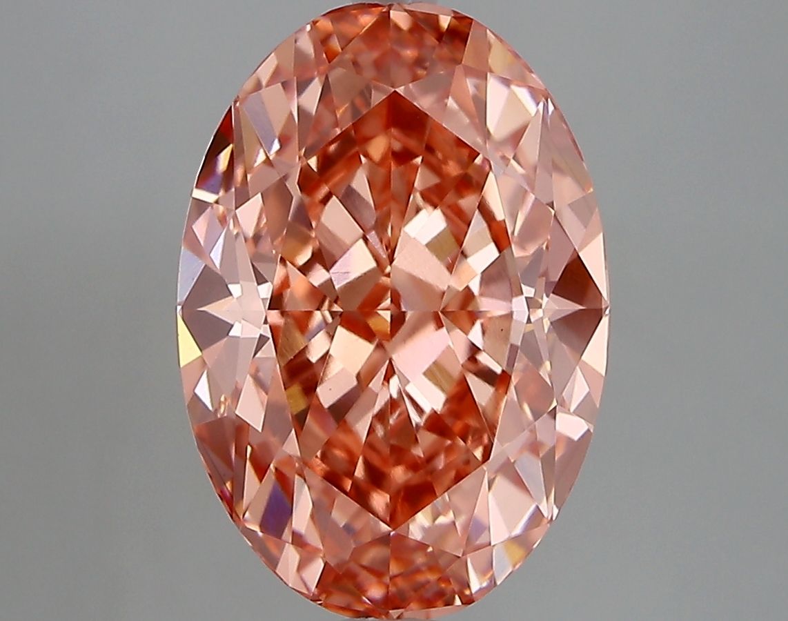 5.52 ct. oval Lab Grown Diamond front image