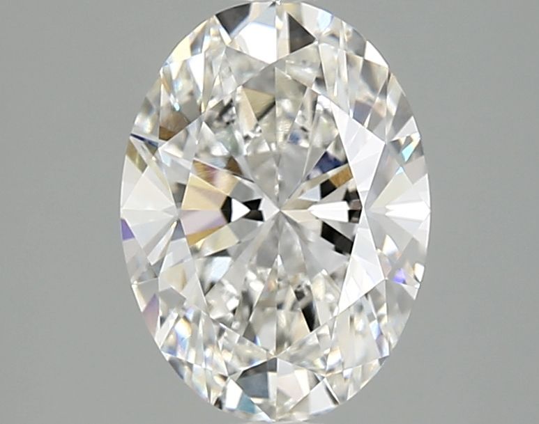 2.06 ct. oval Lab Grown Diamond front image