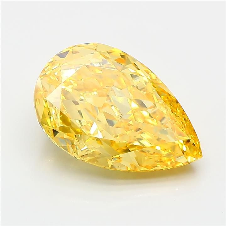 4.03 ct. pear Lab Grown Diamond front image
