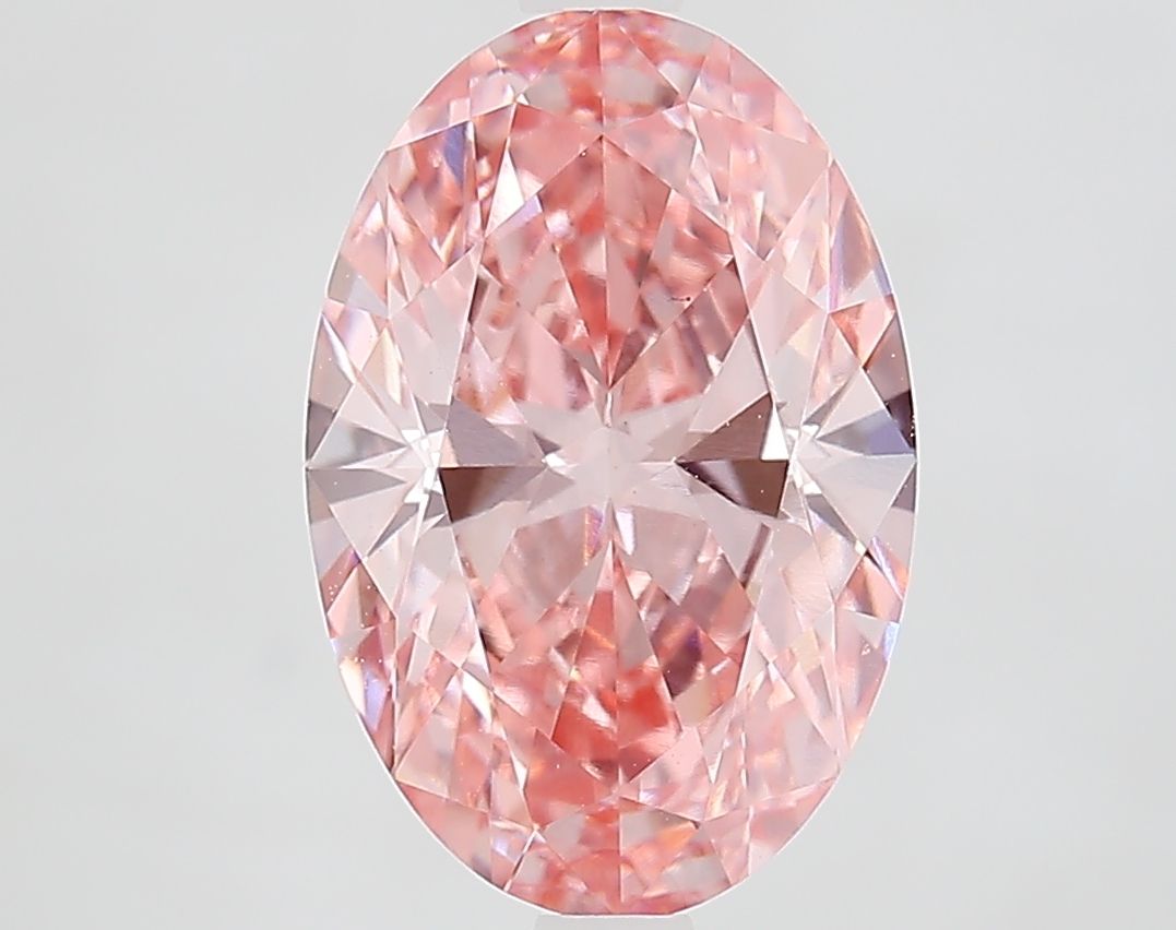 3.41 ct. oval Lab Grown Diamond front image