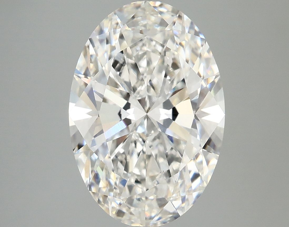 3.89 ct. oval Lab Grown Diamond front image