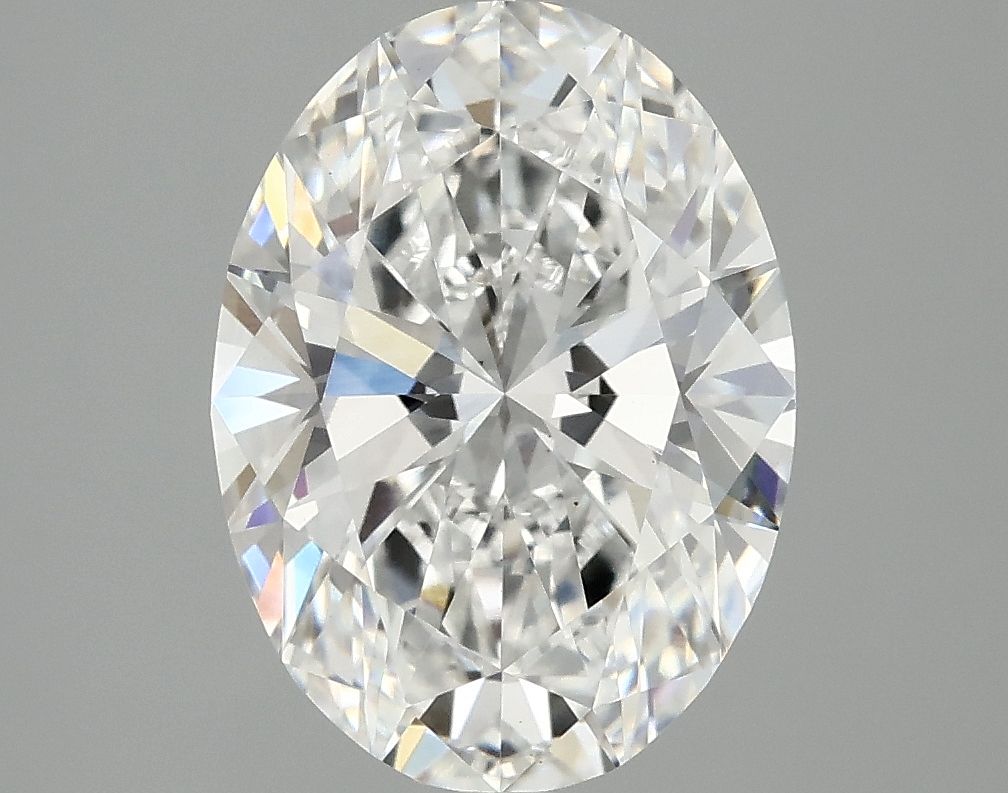 2.87 ct. oval Lab Grown Diamond front image