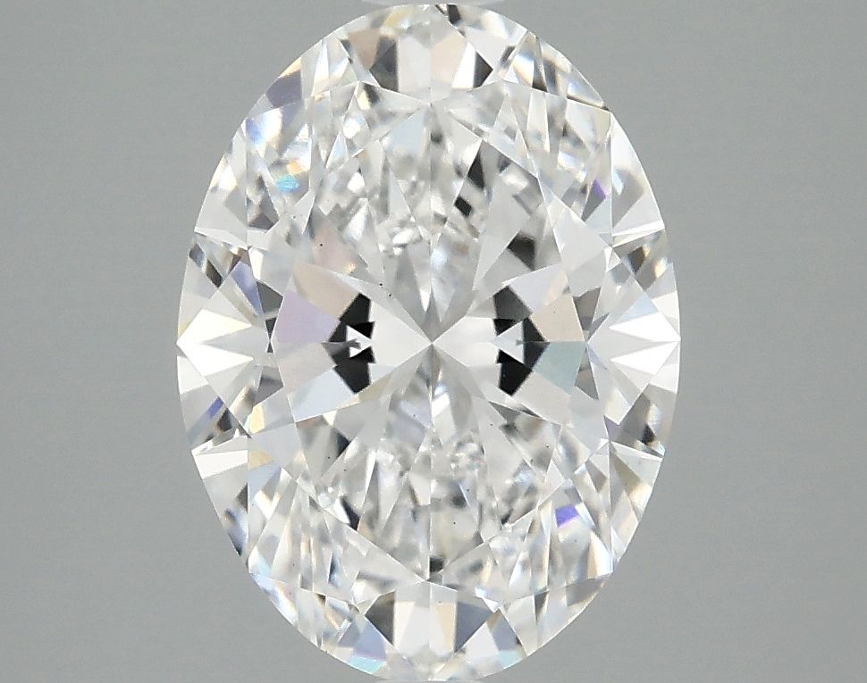 3.02 ct. oval Lab Grown Diamond front image