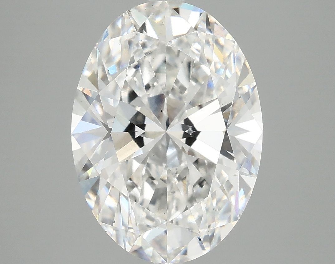 4.10 ct. oval Lab Grown Diamond front image