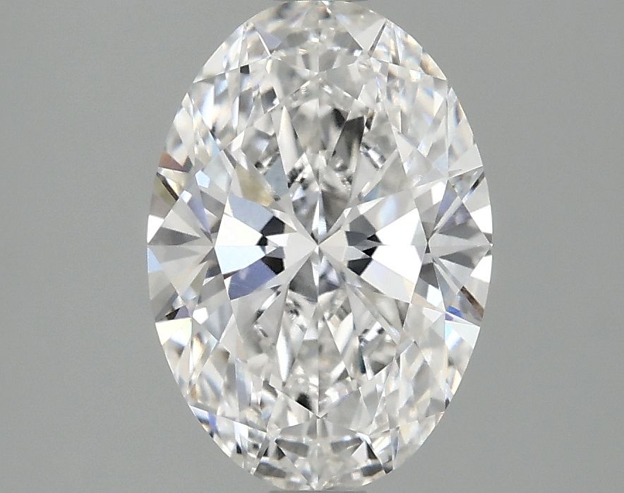 2.06 ct. oval Lab Grown Diamond front image