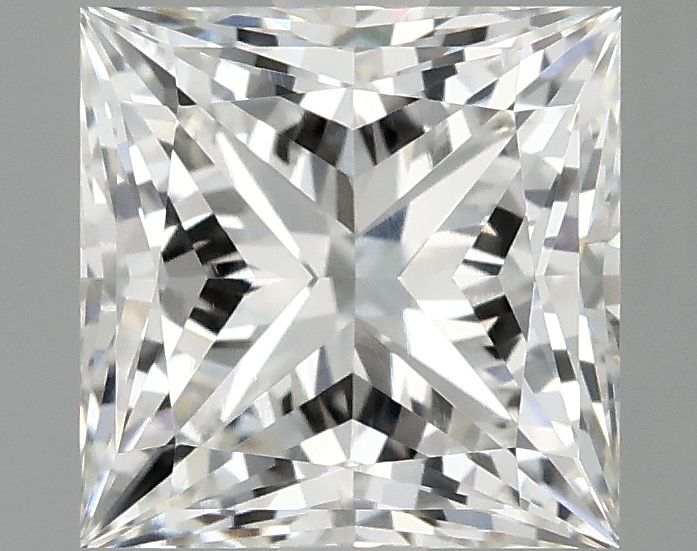2.09 ct. princess Lab Grown Diamond front image