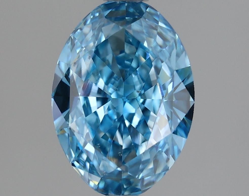 1.63 ct. oval Lab Grown Diamond front image