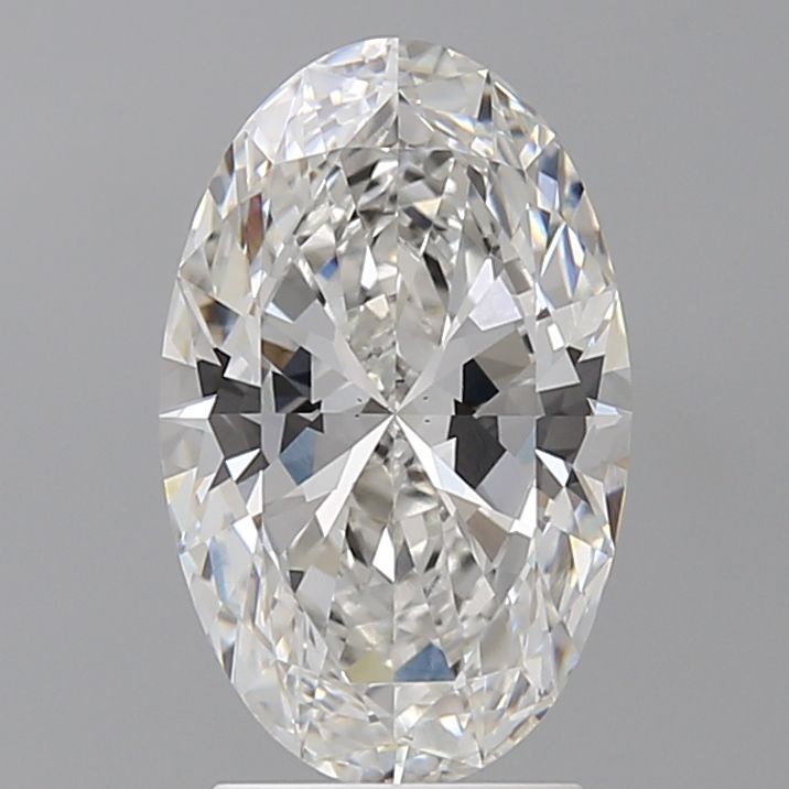 2.60 ct. oval Lab Grown Diamond front image