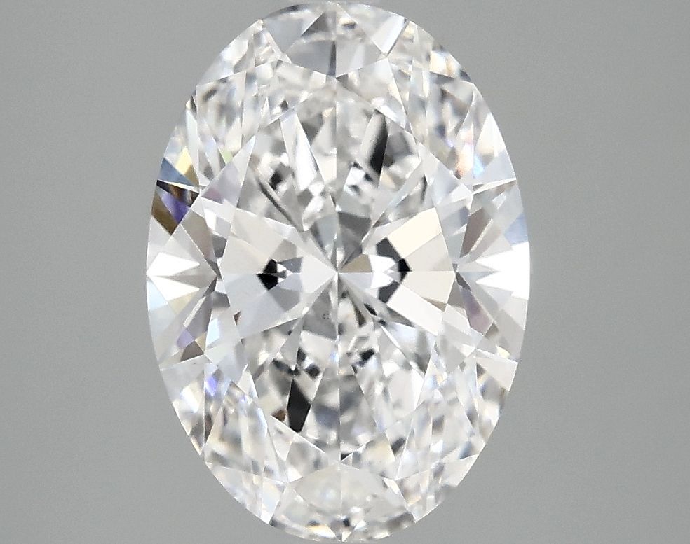 3.05 ct. oval Lab Grown Diamond front image