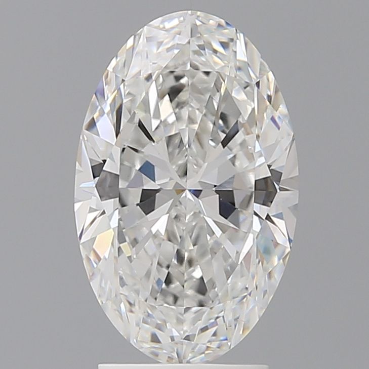 3.04 ct. oval Lab Grown Diamond front image
