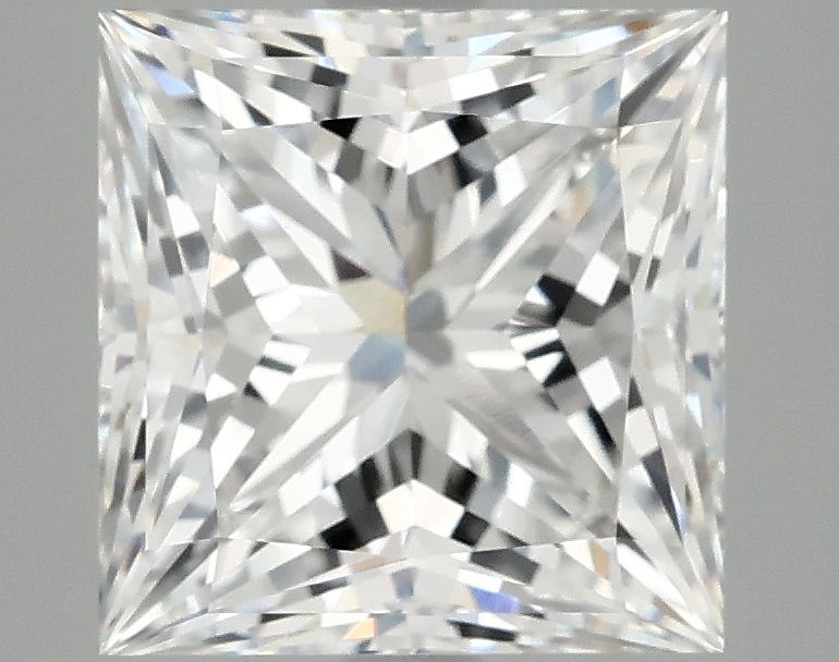 4.17 ct. princess Lab Grown Diamond front image