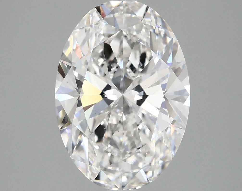 3.02 ct. oval Lab Grown Diamond front image