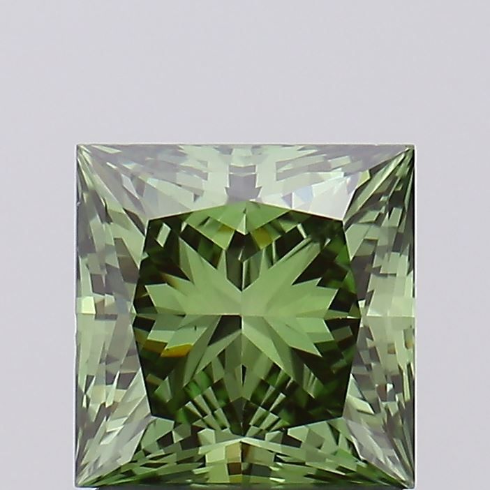 1.55 ct. princess Lab Grown Diamond front image
