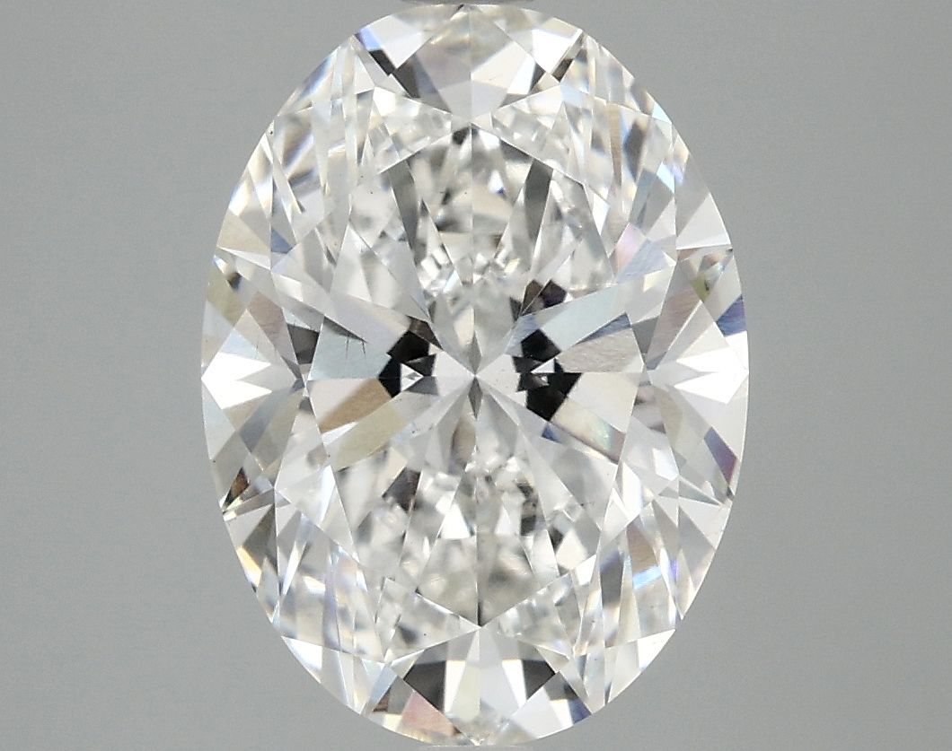 4.06 ct. oval Lab Grown Diamond front image