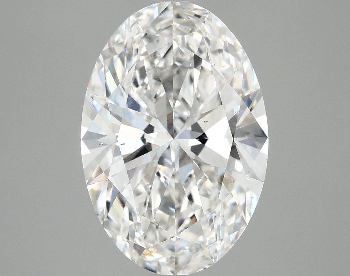 3.80 ct. oval Lab Grown Diamond front image