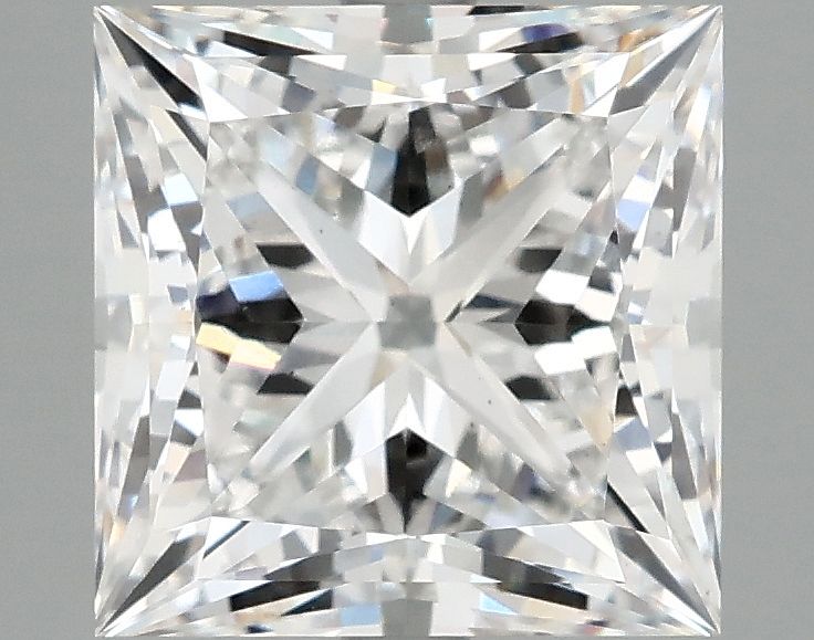 4.19 ct. princess Lab Grown Diamond front image