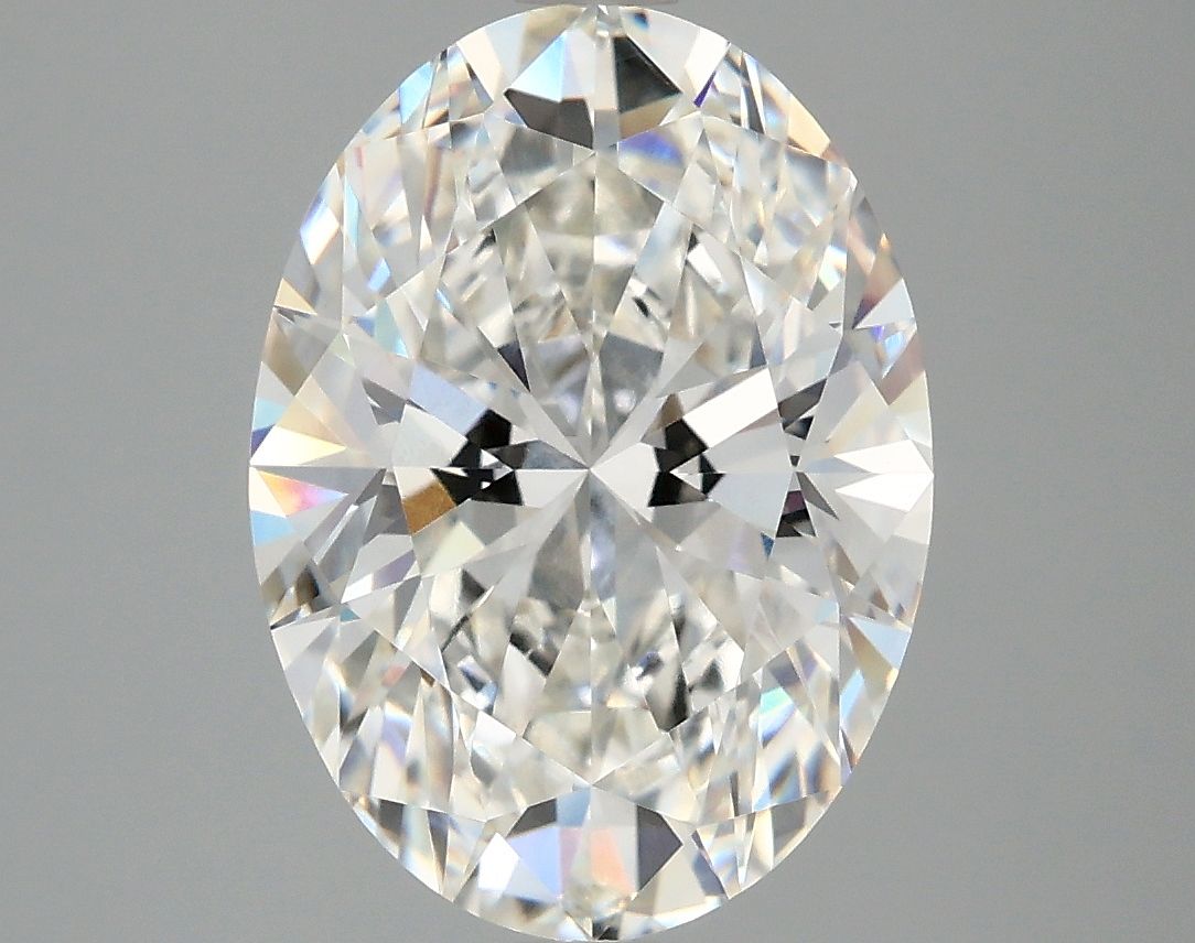4.09 ct. oval Lab Grown Diamond front image