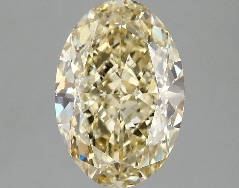 2.10 ct. oval Lab Grown Diamond front image