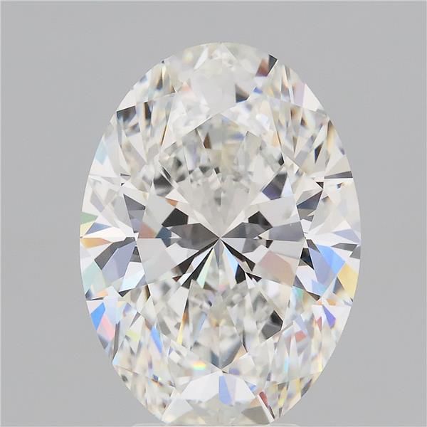 5.02 ct. oval Lab Grown Diamond front image
