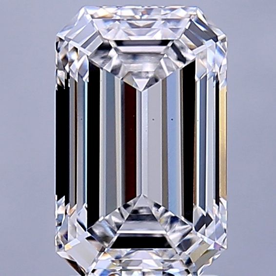 2.60 ct. emerald Lab Grown Diamond front image