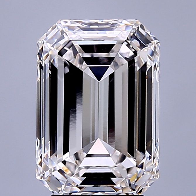 4.02 ct. emerald Lab Grown Diamond front image