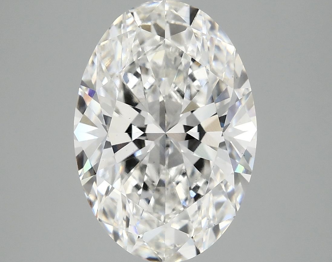 4.04 ct. oval Lab Grown Diamond front image