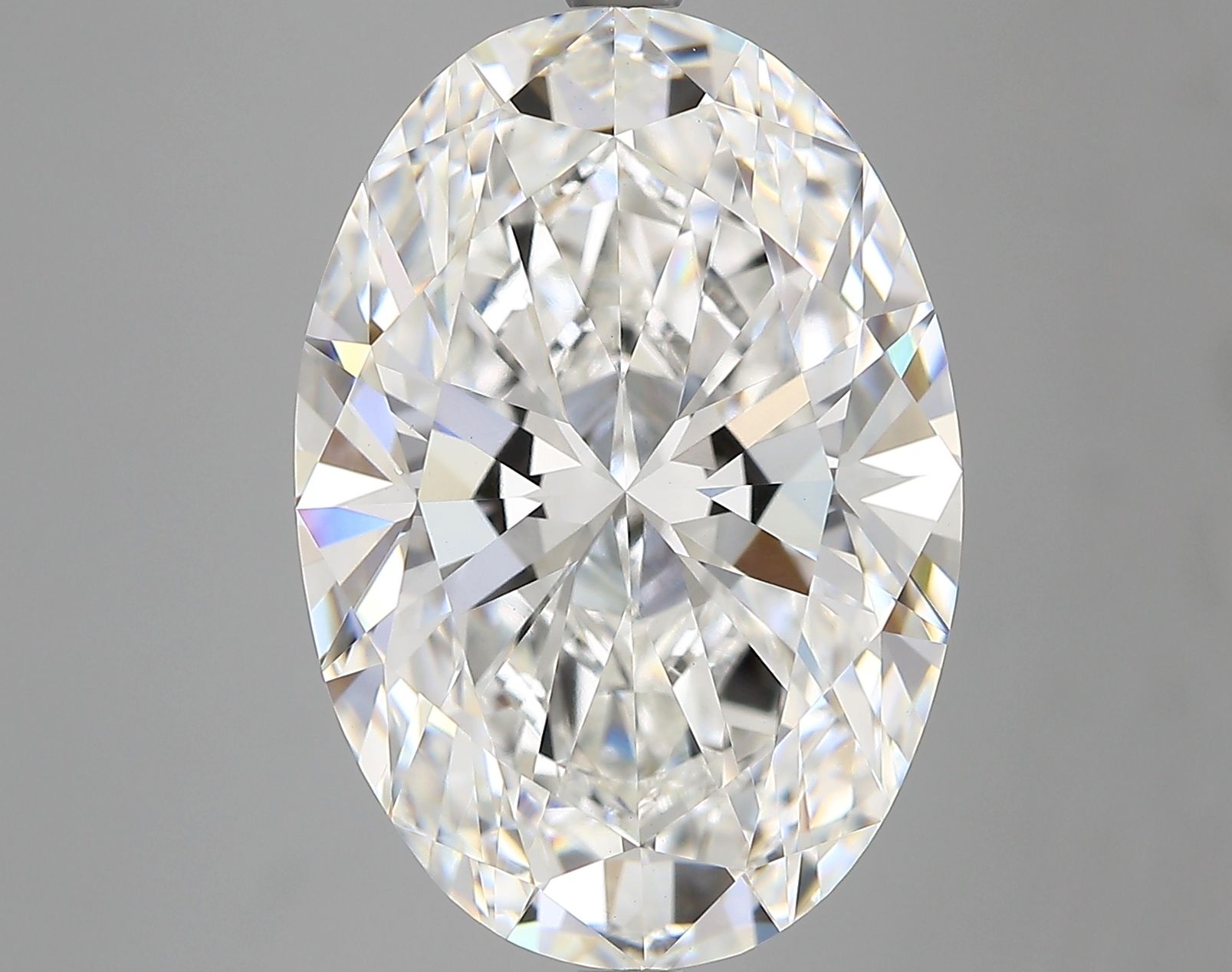 8.08 ct. oval Lab Grown Diamond front image