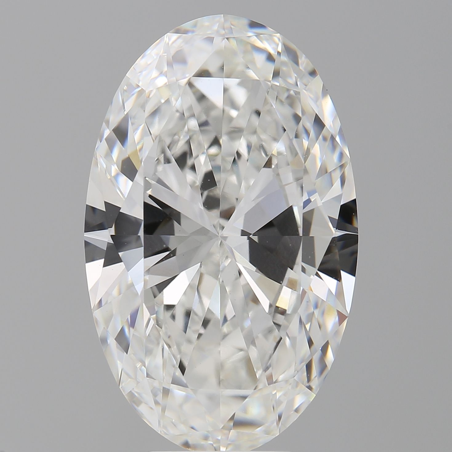 8.00 ct. oval Lab Grown Diamond front image