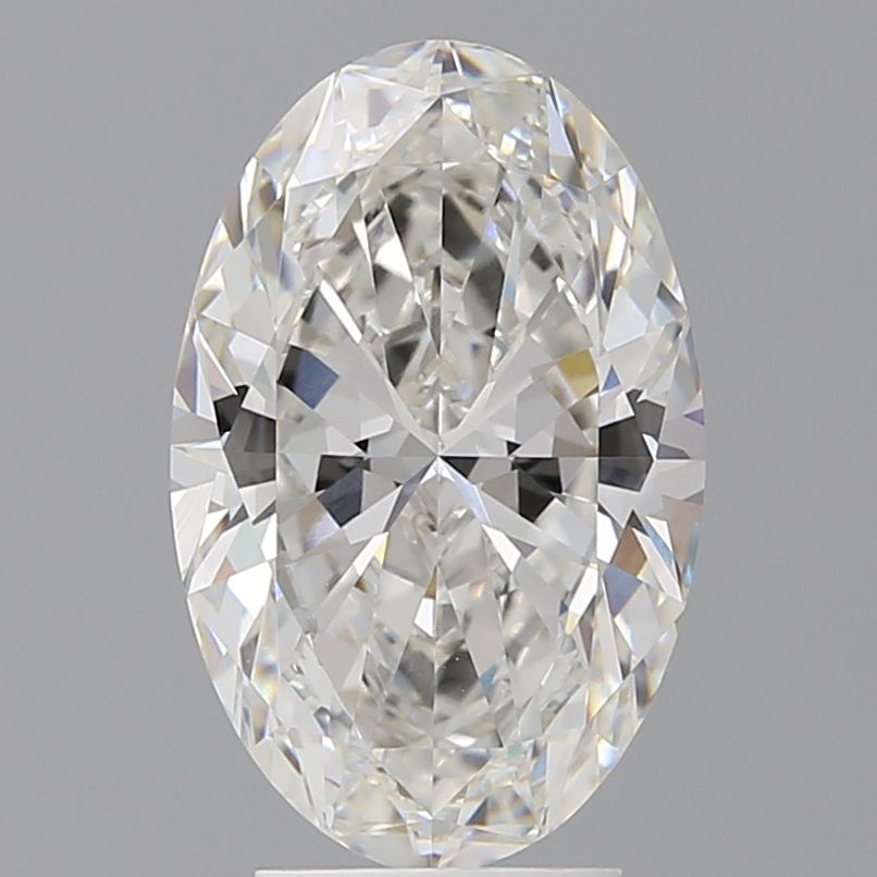 4.05 ct. oval Lab Grown Diamond front image