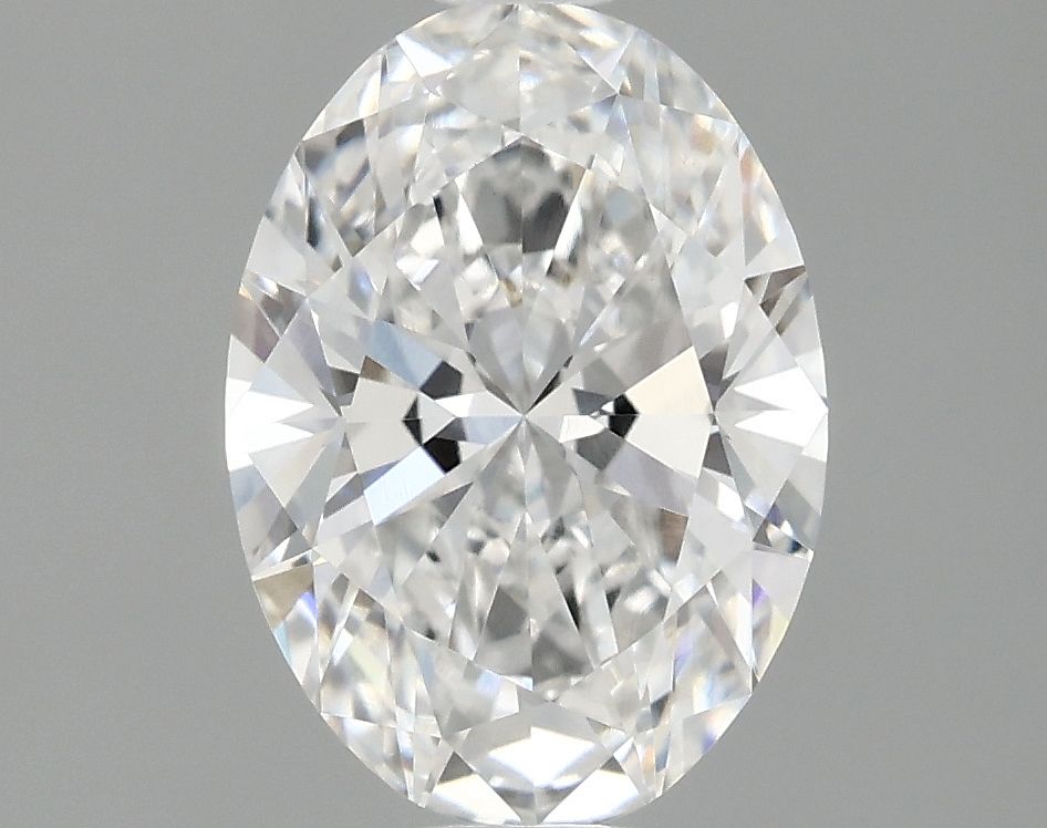 1.22 ct. oval Lab Grown Diamond front image